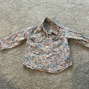 Zara 2-3 year toddler girl shirt-jacket! SO cute!